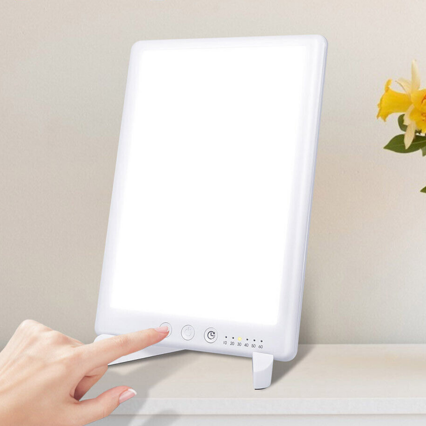 Powerful Compact Seasonal Sadness Bright Sun Therapy Lamp