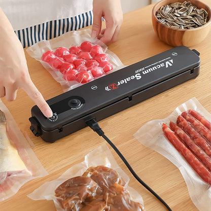 Electric Home Kitchen Food Saver Vacuum Bag Sealer Packing