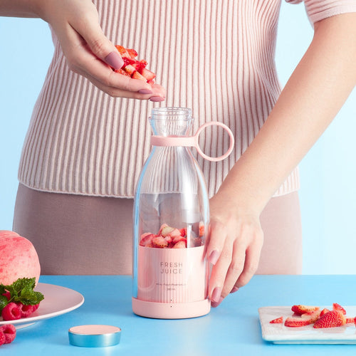 Portable Electric Fruit Mixers Juicer Blender