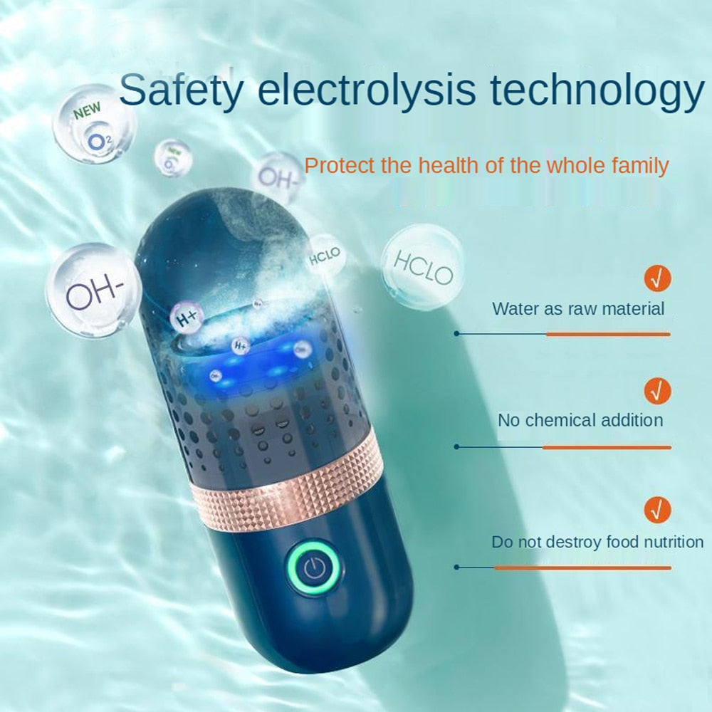 Capsule Vegetable Washing Machine