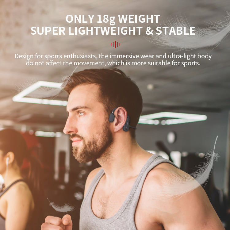New Waterproof Bone Conduction Headphones Stereo Bluetooth