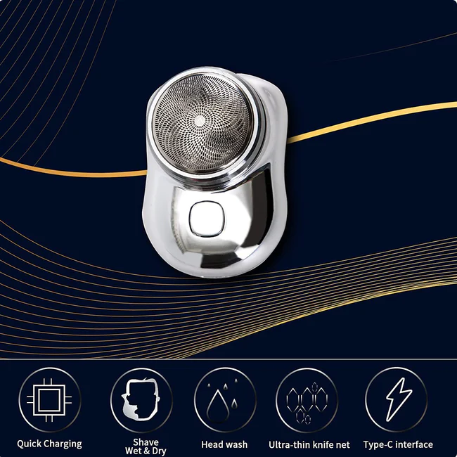 The Ultimate Pocket-Sized Shaver: Mini-Shave Portable