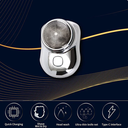 The Ultimate Pocket-Sized Shaver: Mini-Shave Portable
