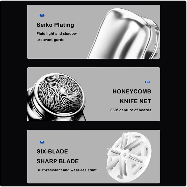 The Ultimate Pocket-Sized Shaver: Mini-Shave Portable