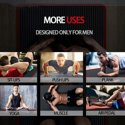Fitness Mat Men’s High Density Exercise Yoga Non-Slip Mat