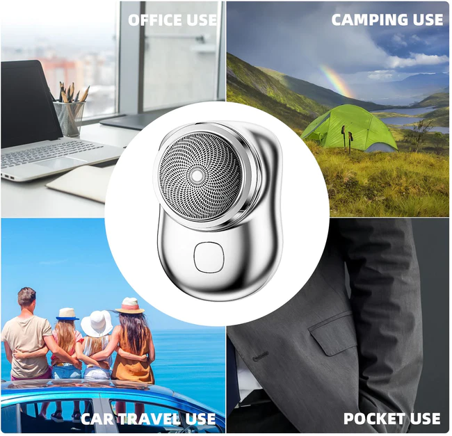 The Ultimate Pocket-Sized Shaver: Mini-Shave Portable