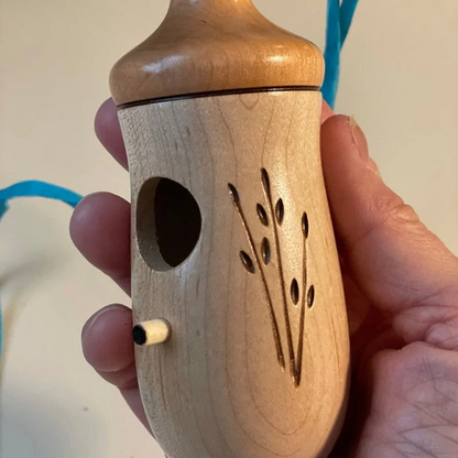 Wooden Hummingbird House