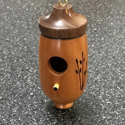 Wooden Hummingbird House
