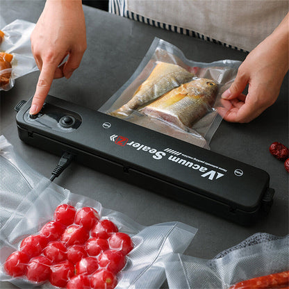 Electric Home Kitchen Food Saver Vacuum Bag Sealer Packing